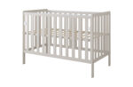 Βρεφικό κρεβάτι Bambi Cashmere 60x120 BabyCute, ξύλινο κρεβατάκι με ροδάκια.