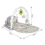 Γυμναστήριο Μωρού My First Piano Lorelli Green με παιχνίδια και πιάνο