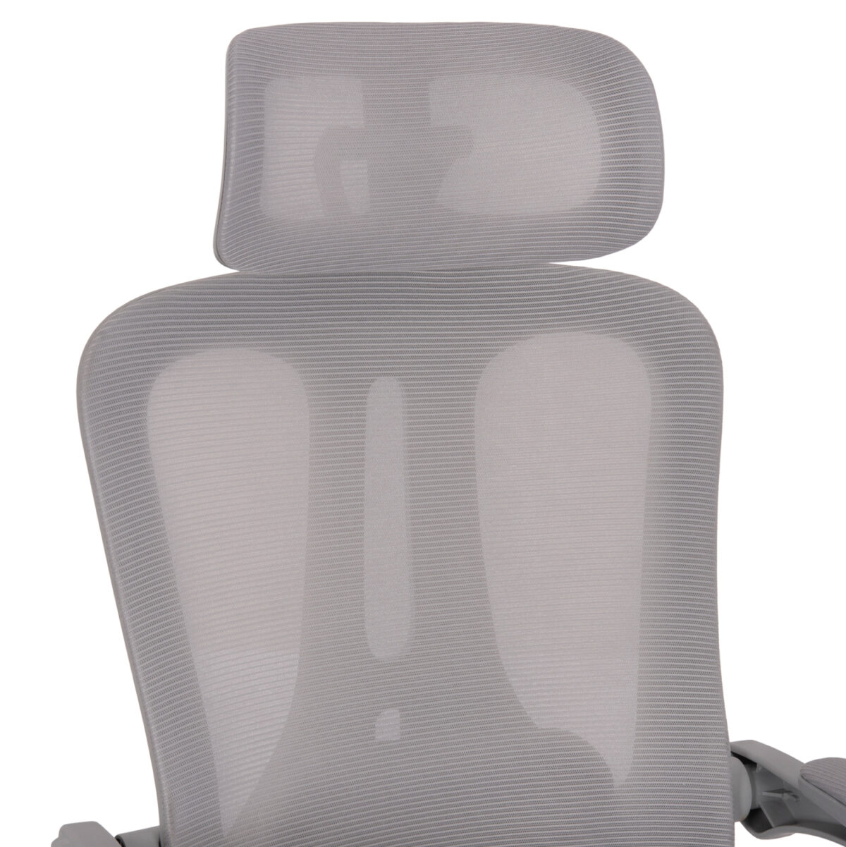 Καρέκλα Γραφείου Barnet Grey Mesh: Ανοιχτό γκρι mesh εργονομική καρέκλα.