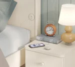 Παιδικό κρεβάτι Cilek Varia Cream 100x200 με αποθηκευτικό χώρο και USB.