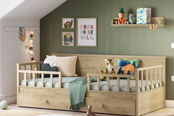 Καναπές Κρεβάτι Mocha Cilek MO-1326-1327, 100x200 με συρτάρι.