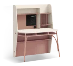 Παιδικό γραφείο Elegance Cilek με βιβλιοθήκη και ασύρματη φόρτιση.