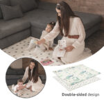 Lorelli: Παιδικό χαλάκι δραστηριοτήτων Funny City & Stars, πτυσσόμενο, διπλής όψεως.