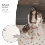 Lorelli χαλάκι δραστηριοτήτων πτυσσόμενο διπλής όψεως Funny City & Stars