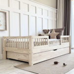 Κρεβάτι Καναπές Basic Duo Luletto μασίφ ξύλο με συρτάρι.