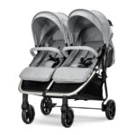 Καρότσι Διδύμων DUO Grey Lorelli: Καρότσι διδύμων με ανεξάρτητες θέσεις.