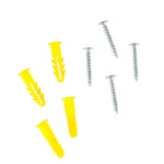 Βύσματα και βίδες για το φωτιστικό οροφής LED αεροπλάνο.