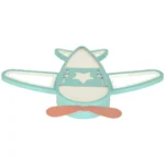 Φωτιστικό οροφής LED Αεροπλάνο KX3168 IKONKA για παιδικό δωμάτιο