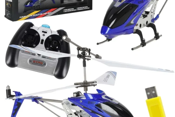Syma S107G: Τηλεκατευθυνόμενο ελικόπτερο για αρχάριους, μεταλλική σειρά, εύκολο στον χειρισμό.