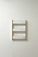 Ραφιέρα Τοίχου Wave Small Natural BabyWood: παιδικό ράφι τοίχου wave natural