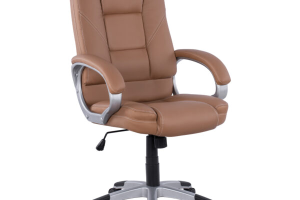 Διευθυντική καρέκλα γραφείου JAYA κάμελ PU: άνεση και εργονομία.