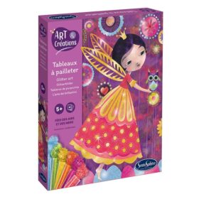 Ζωγραφική με γκλίτερ "Νεράιδες του Αέρα και της Θάλασσας": σετ κατασκευής για παιδιά.