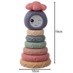 Παιχνίδι στοίβαξης Kruzzel: Μαλακά αισθητηριακά τουβλάκια για μωρά από PVC.