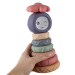 Μαλακά αισθητηριακά τουβλάκια Kruzzel για μωρά. Πύργος από μαλακό PVC.