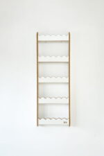 Ραφιέρα Τοίχου Wave Large Natural BabyWood: Παιδικό ράφι τοίχου κυματιστό.