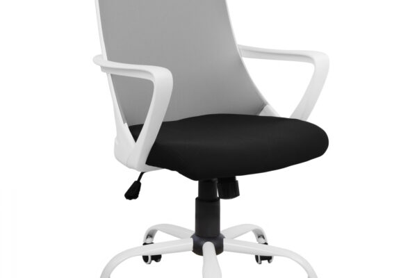 Καρέκλα γραφείου Malfoi black & grey mesh με ανάκλιση.