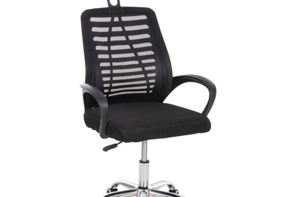 Καρέκλα Γραφείου Trail2 Black Mesh: Εργονομική, με προσκέφαλο και μπράτσα.