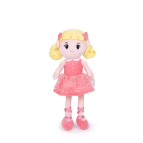 Υφασμάτινη Κούκλα Μπαλαρίνα Amek Toys, ιδανική κούκλα μπαλαρίνα για παιδιά.