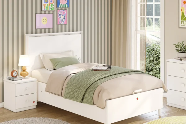 κρεβάτι varia βακελίτης white