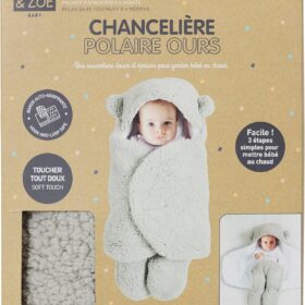 Βρεφικός υπνόσακος fleece "Teddy Bear" Tom et Zoé, για νεογέννητο.
