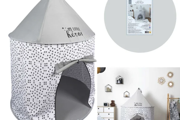 Παιδική Pop-Up Σκηνή Γκρι RG9225: Σκηνή παιχνιδιού για παιδικό δωμάτιο