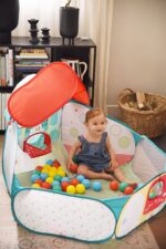 Πισίνα με Μπαλάκια S240133 Sophie La Girafe, ιδανική για μωρά.