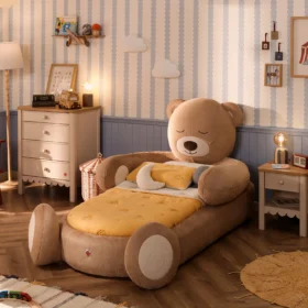Παιδικό κρεβάτι Teddy Bed TED-1301 Cilek: Κρεβάτι σε σχήμα αρκούδου με στρώμα.