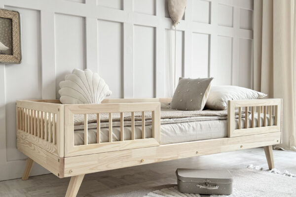 Παιδικό κρεβάτι Verto Rungs Duo Luletto, 90x200cm, με κάγκελο ασφαλείας.