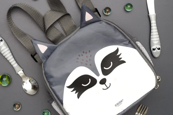 Παιδικό σακίδιο πλάτης Raccoon KA0037 Cook Concept, ιδανικό για παιδιά.