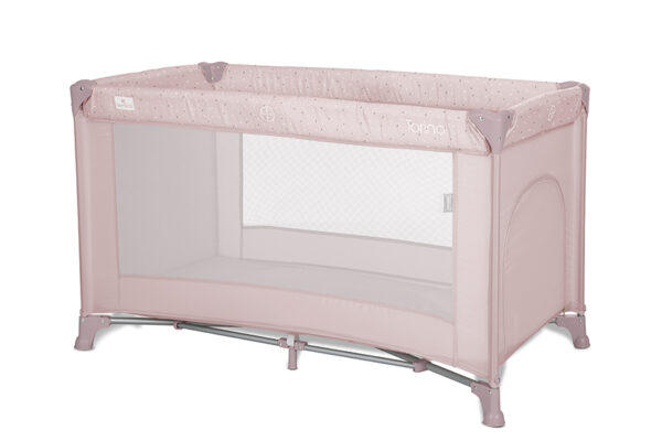 Παρκοκρέβατο TORINO 1 Layer Pink Lorelli: Ελαφρύ και πρακτικό.