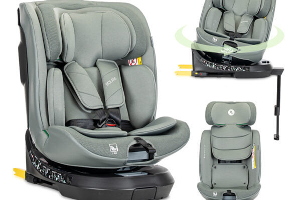 προϊόν Κάθισμα αυτοκινήτου Solaris Isofix SUPPORT LEG Green 40-150cm περιστρεφόμενο Lorelli
