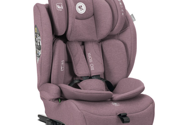 προϊόν Κάθισμα αυτοκινήτου Rio Isofix I-Size ροζ, 76-150cm παιδικό κάθισμα.