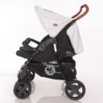 Lorelli παιδικό καρότσι διδύμων TWIN Black+Bag: άνεση και ασφάλεια.