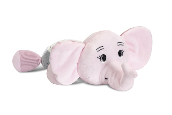 Φωτάκι νυκτός Lorelli ελεφαντάκι γκρι προτζέκτορας, ιδανικό για το μωρό.