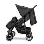 Lorelli παιδικό καρότσι διδύμων TWIN Black+Bag: Άνετο και πρακτικό.