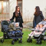 Παιδικό καρότσι διδύμων TWIN Black+Bag Lorelli: άνεση και στυλ.