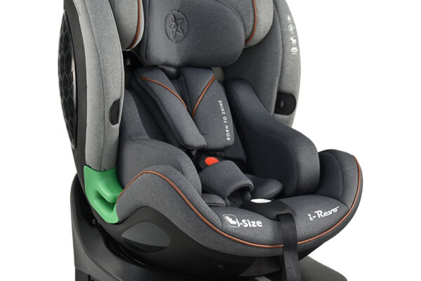 προϊόν Κάθισμα αυτοκινήτου i-Revo Bebe Stars i-Size Isofix γκρι 360°