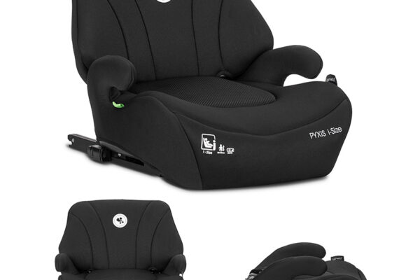 προϊόν Lorelli Pyxis Isofix Black: Παιδικό κάθισμα αυτοκινήτου πλάτης, 125-150cm.