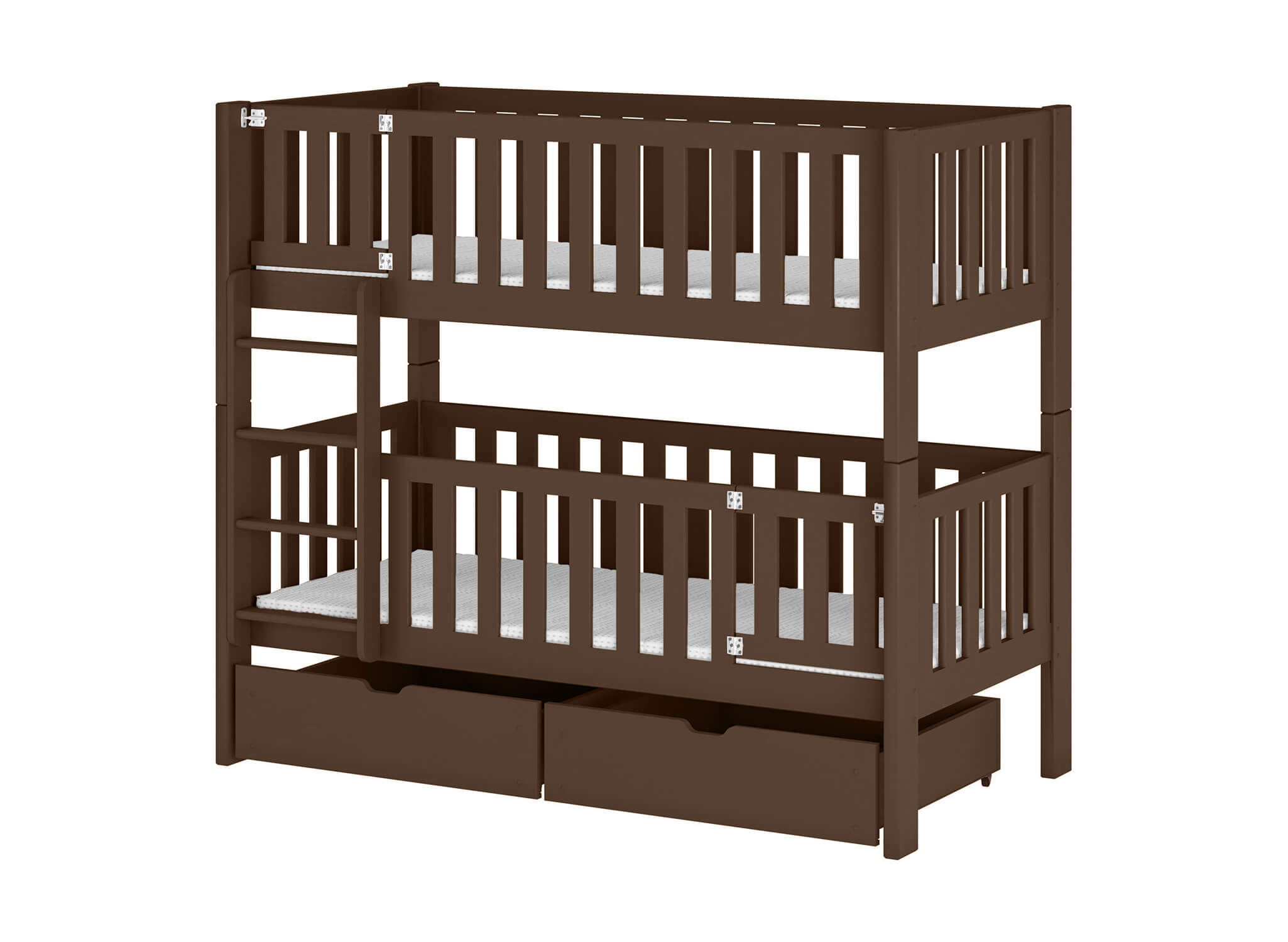 12 7 Κουκέτα Ksawery με Συρτάρια & Κάγκελα 41,5cm από μασίφ ξύλο