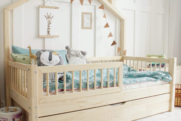 προϊόν Παιδικό κρεβάτι Montessori Bali Plus Luletto 90x200cm με συρτάρι.