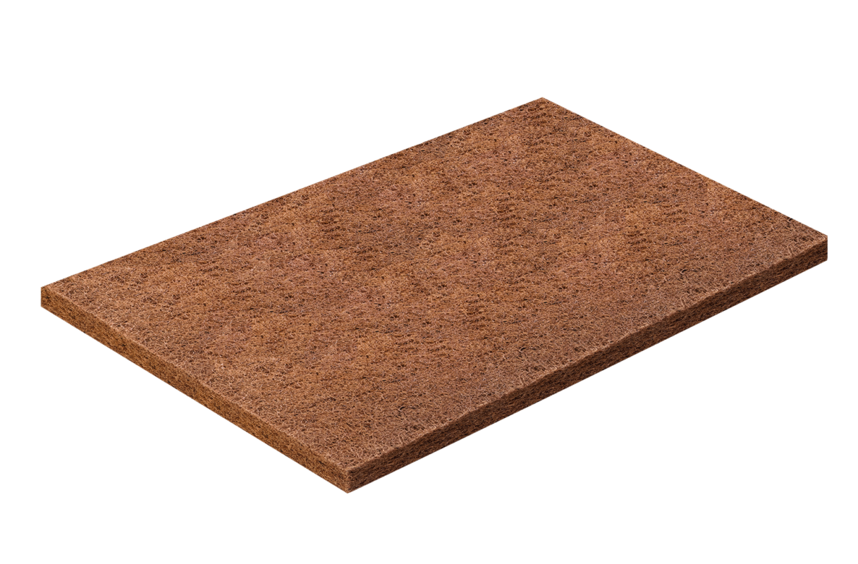 Βρεφικό στρώμα λίκνου Ιόλη Κοκκοφοίνικας Greco Strom 40x90x4cm με ζακάρ βαμβακερό ύφασμα.