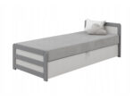 Κρεβάτι Zoe 90x200cm με αποθηκευτικό χώρο, ιδανικό για το παιδικό δωμάτιο.