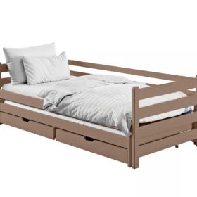 Καναπές Habi με Συρόμενο από μασίφ ξύλο