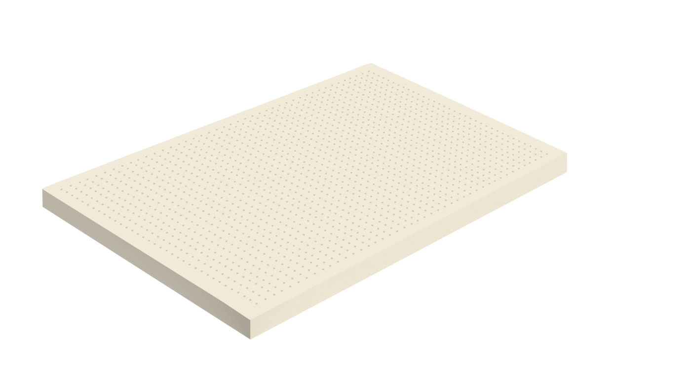 Βρεφικό στρώμα λίκνου Θαλής Latex Greco Strom 40x90x4cm με αντιβακτηριδιακό ύφασμα Tencel.