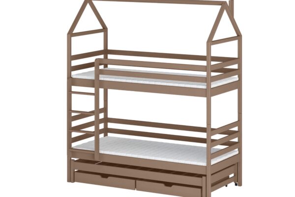 Κουκέτα Σπιτάκι Dalia με Συρόμενο & Συρτάρια