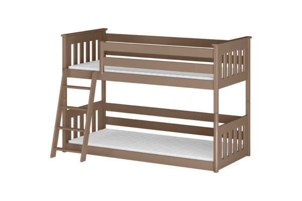 Χαμηλή Κουκέτα Montessori Kevin από μασίφ ξύλο