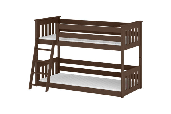 Χαμηλή Κουκέτα Montessori Kevin από μασίφ ξύλο