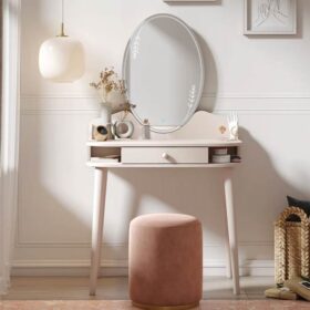 προϊόν Μπουντουάρ ELEGANCE EL-1120 Cilek: παιδικό μπουντουάρ με καθρέφτη LED.