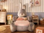 Παιδικό Κρεβάτι Bunny Bed BUNNY-1303 Cilek με στρώμα. Ένα χαριτωμένο κρεβάτι για παιδιά.