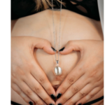 Μενταγιόν εγκυμοσύνης Bola Pure Elegance Silver VO608, κομψό κόσμημα εγκυμοσύνης.